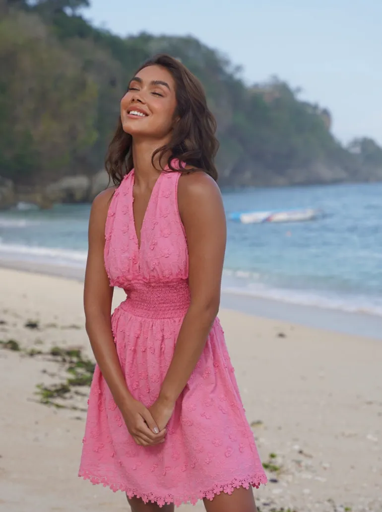 Evelyn Mini Dress Pink