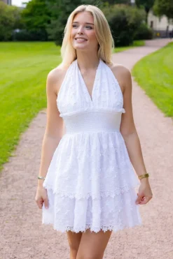 Evelyn Mini Dress White