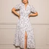 Fabienne Dress Blue Bird