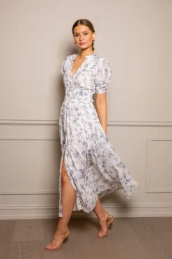 Fabienne Dress Blue Bird