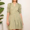Fabienne Mini Dress Soft Sage