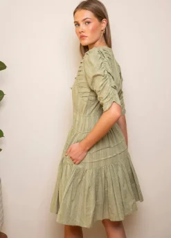 Fabienne Mini Dress Soft Sage