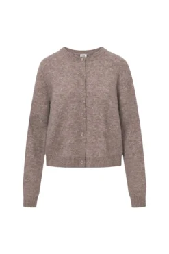 Filippa Knitted Cardigan Dk Truffle