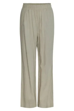 Flaxy Hw Linen Pant Birch