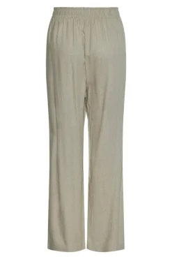 Flaxy Hw Linen Pant Birch