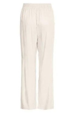 Flaxy Hw Linen Pant Star White