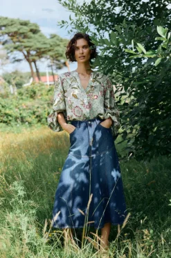 Florence Joan Blouse Sage Green