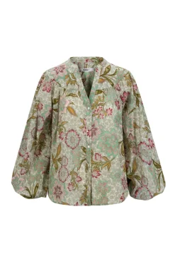 Florence Joan Blouse Sage Green