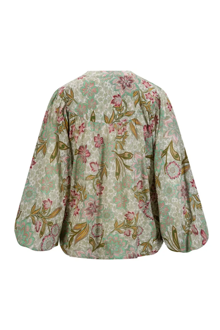 Florence Joan Blouse Sage Green