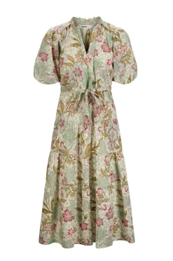 Florence Pia Dress Green