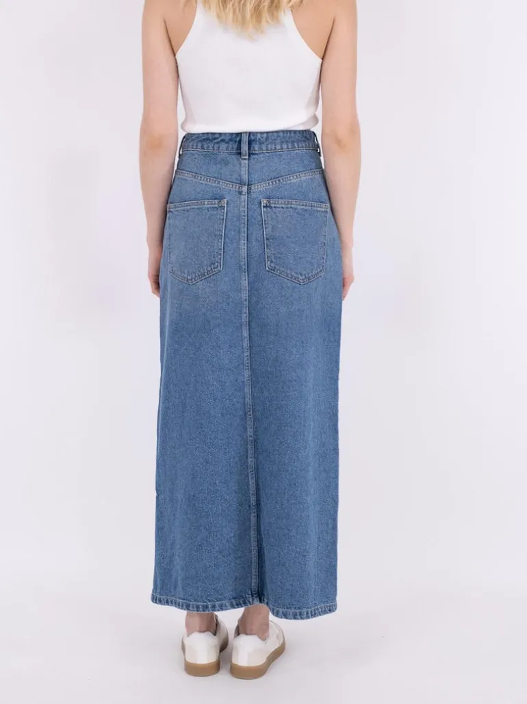 Frankie D Skirt Vintage Blue