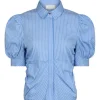 Frannie Stripe Shirt Light Blue