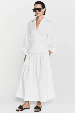 Freya Skirt White