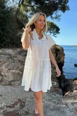 Fridaic Dress White Bubble