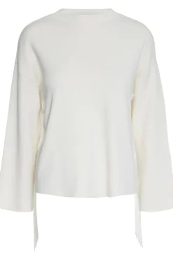Fringa Ls O-Neck Knit Pullover Birch