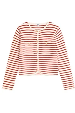 Gabriel Cardigan Blanc Casse