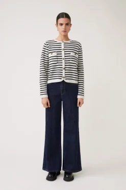 Gabriel Cardigan Blanc Casse