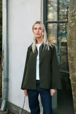 Gatbi Clean Jacket Dark Green