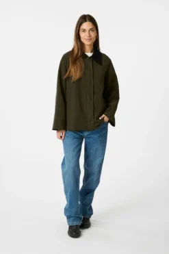 Gatbi Clean Jacket Dark Green