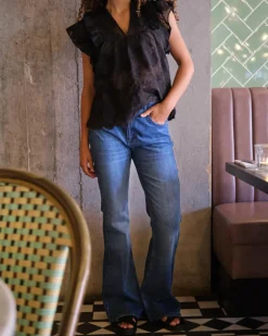 Georgina Denim Pants Blue