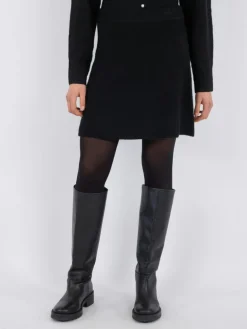 Gisa Knit Skirt Black