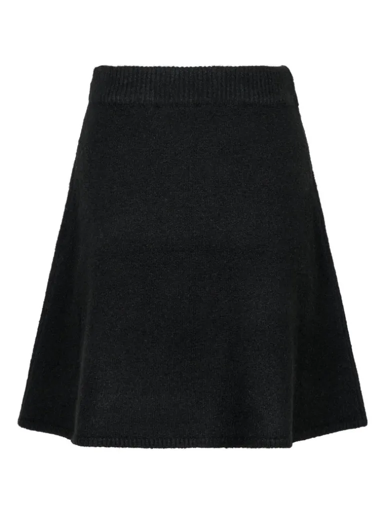 Gisa Knit Skirt Black