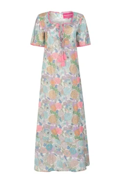 Green Rosa Flower Dress