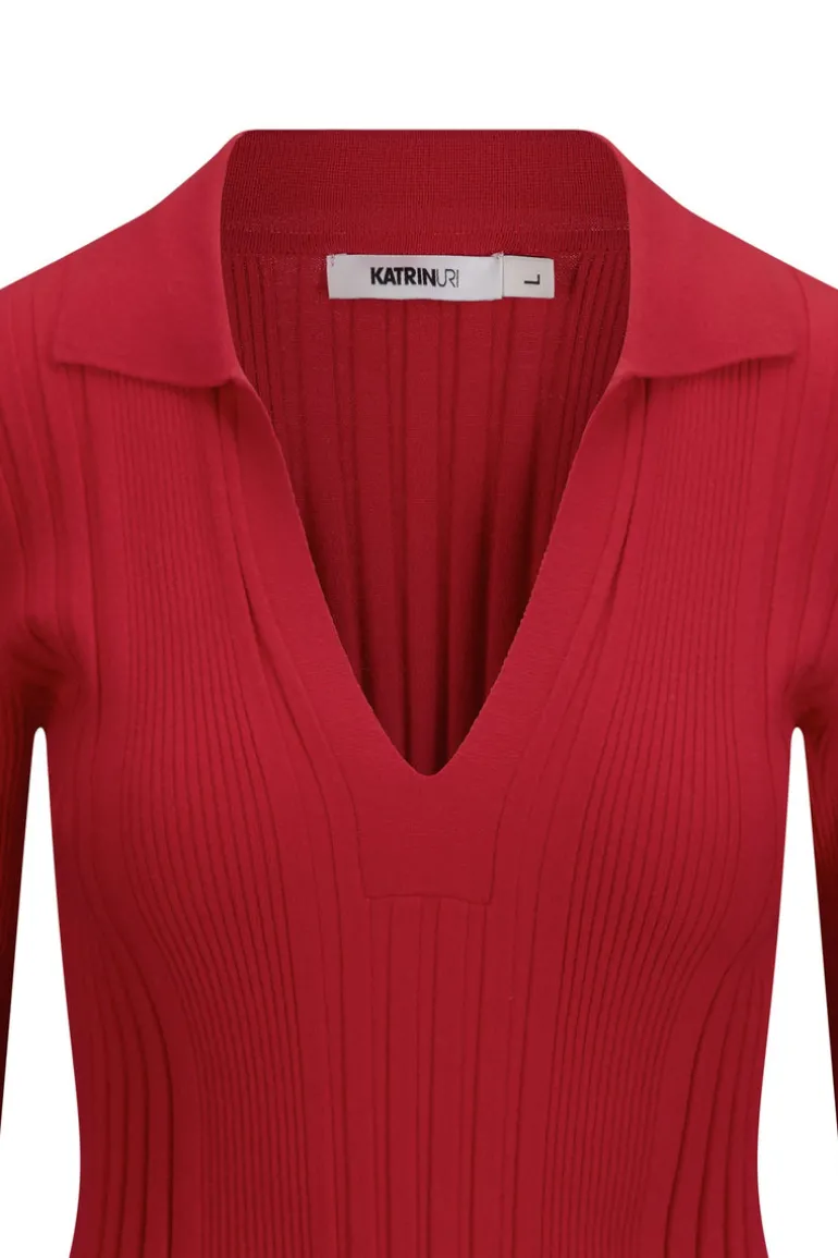 Iben Pullover Red
