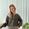 Ida Cardigan Army Green