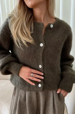 Ida Cardigan Army Green