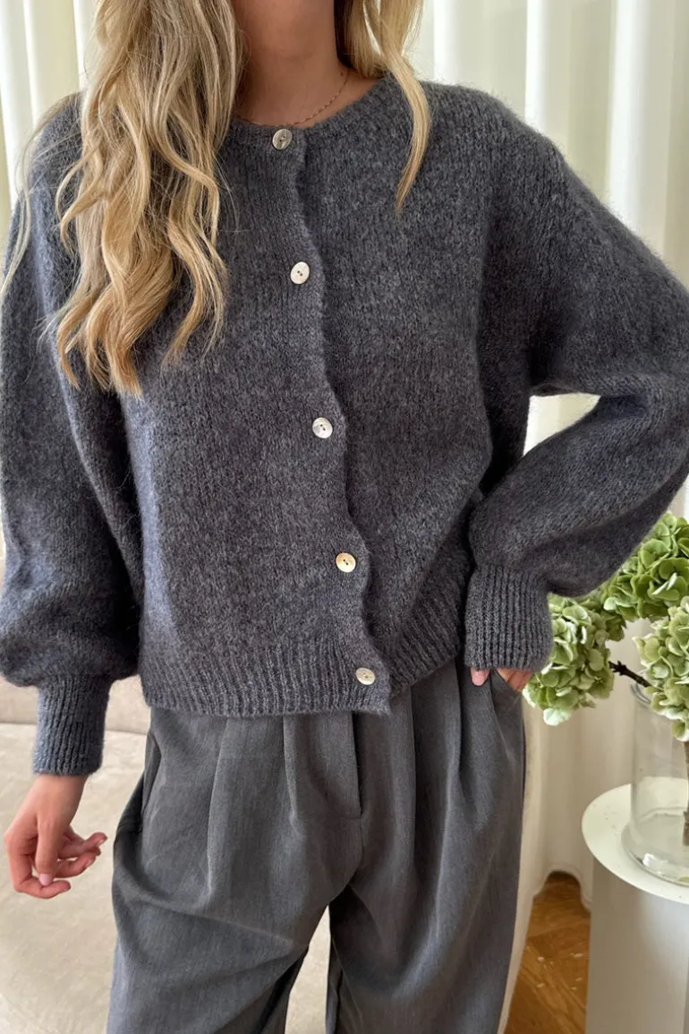 Ida Cardigan Dark Grey