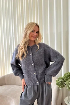 Ida Cardigan Dark Grey