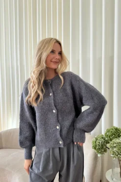 Ida Cardigan Dark Grey
