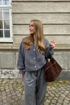 Ida Cardigan Dark Grey