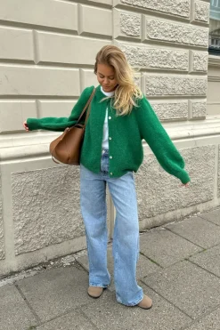 Ida Cardigan Green
