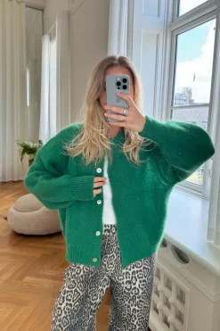 Ida Cardigan Green