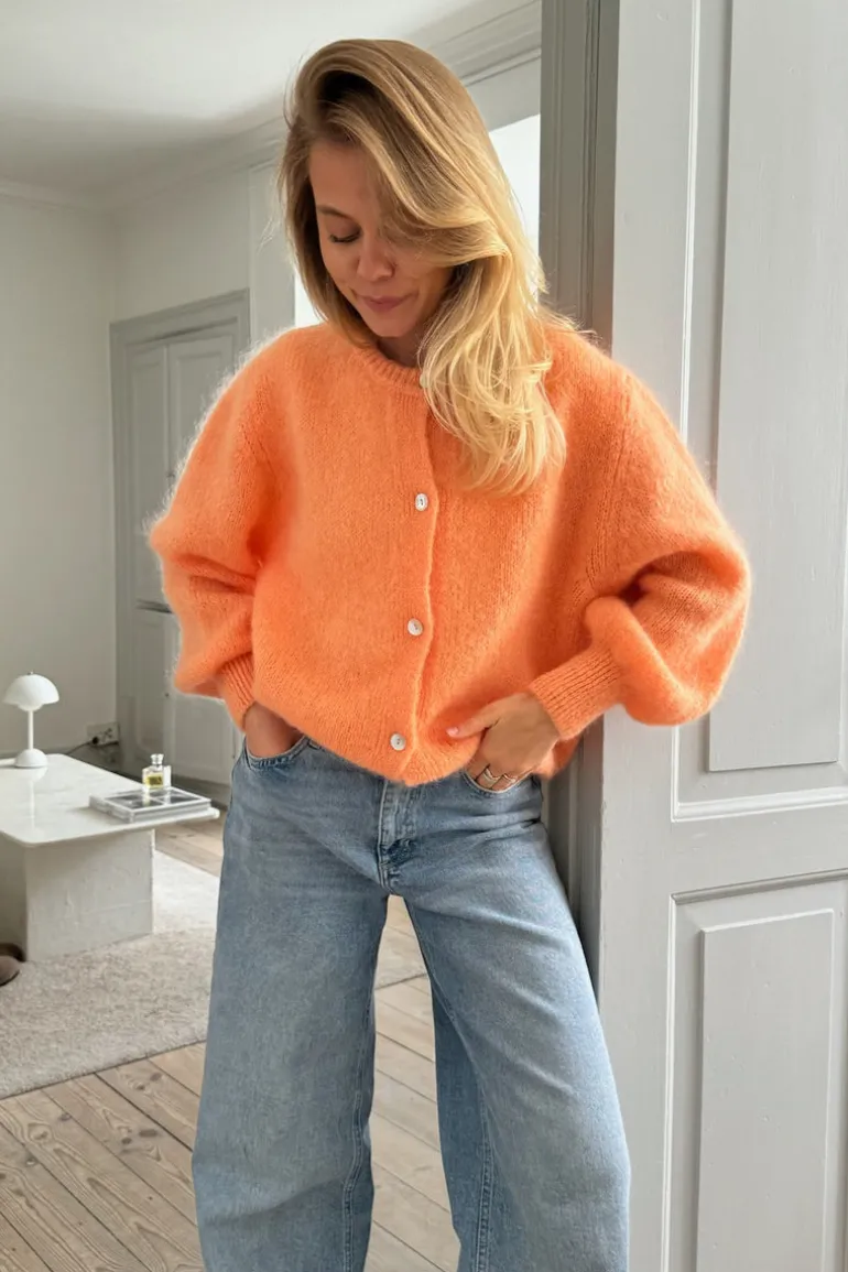 Ida Cardigan Orange