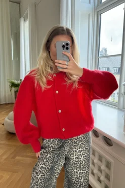 Ida Cardigan Red