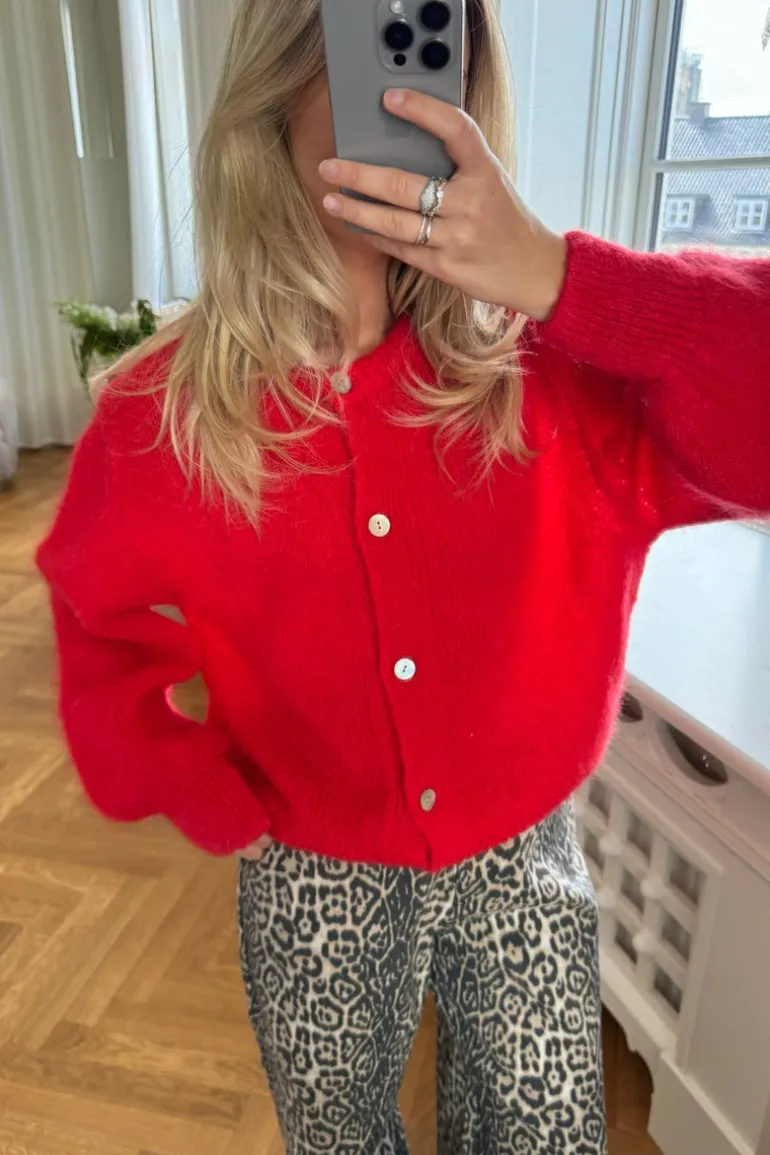 Ida Cardigan Red