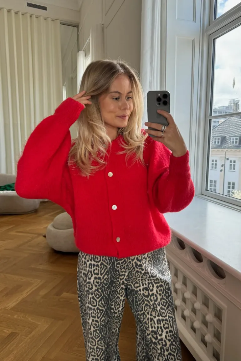 Ida Cardigan Red