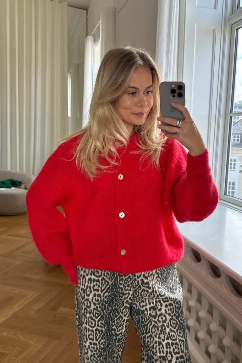 Ida Cardigan Red