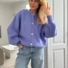Ida Cardigan Violet