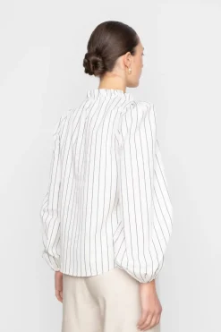 Infinity Blouse Cream Stripe