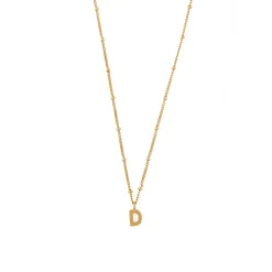 Initial D Satellite Chain Neck Pale Gold