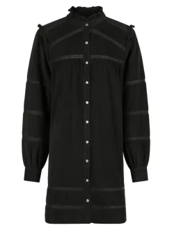 Iriro Corduroy Dress Black