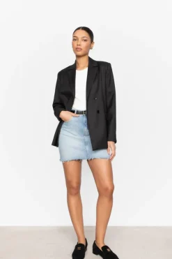 Jamie Denim Skirt Light Blue