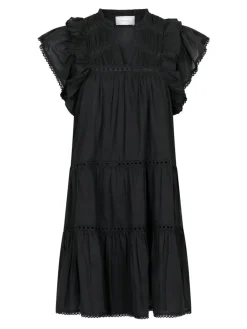 Jamma S Voile Dress Black