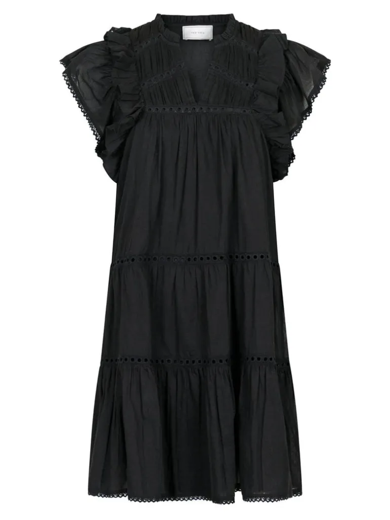 Jamma S Voile Dress Black