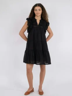 Jamma S Voile Dress Black