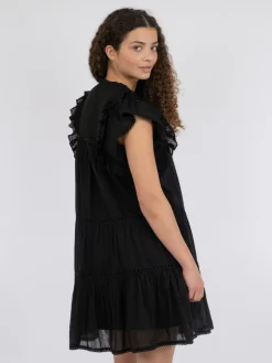 Jamma S Voile Dress Black